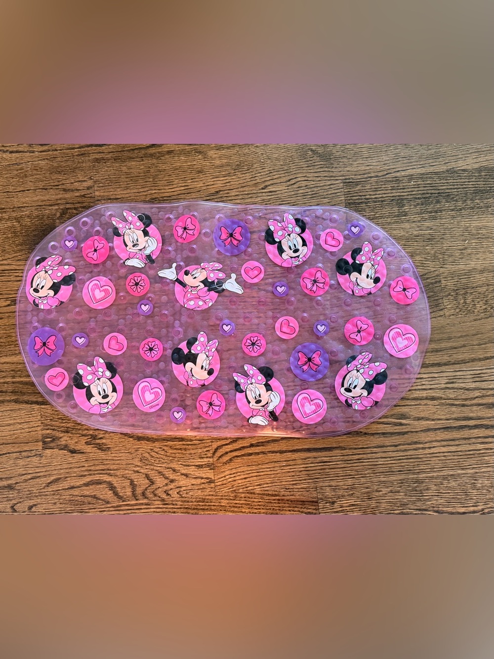 Disney Minnie Mouse Bath Mat * Never Used